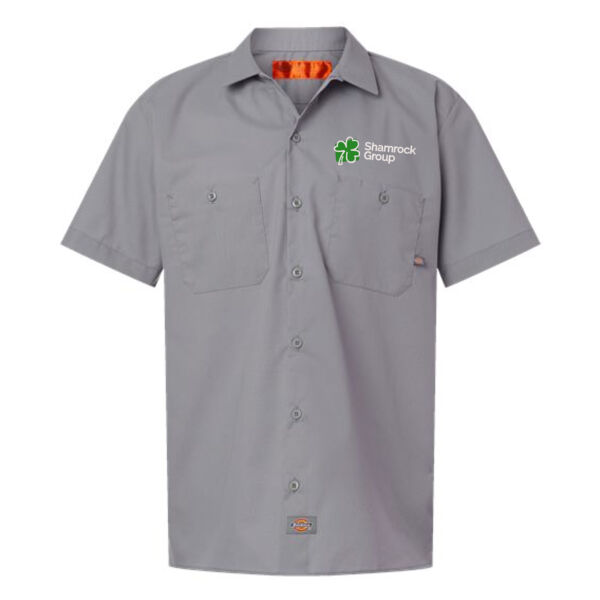 Dickies Industrial Short Sleeve Work Shirt - Embroidered Logo Thumbnail