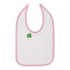 Infant Contrast Trim Premium Jersey Bib Thumbnail